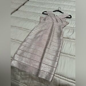Classic Herve Leger bandage dress in size Medium